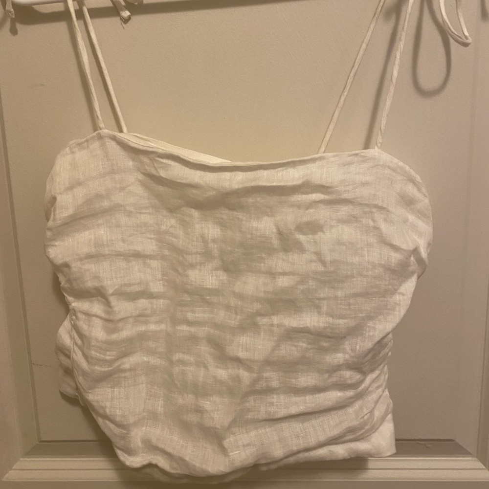 H&M linen top